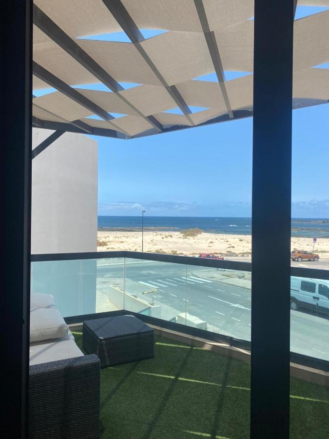 Apartamento Villa Bruno Con Vistas Al Mar, Primera Linea De Playa Cotillo Buitenkant foto