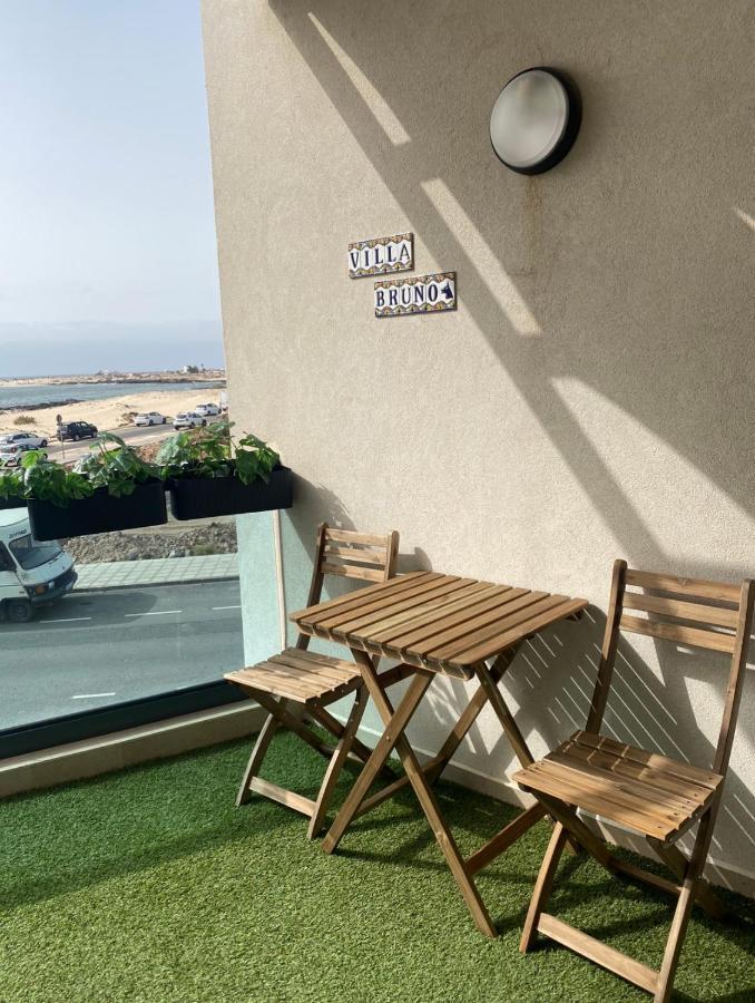 Apartamento Villa Bruno Con Vistas Al Mar, Primera Linea De Playa Cotillo Buitenkant foto
