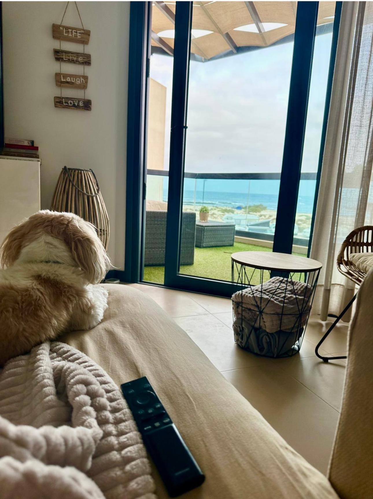 Apartamento Villa Bruno Con Vistas Al Mar, Primera Linea De Playa Cotillo Buitenkant foto