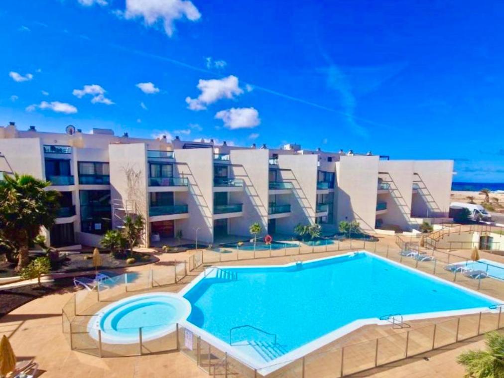 Apartamento Villa Bruno Con Vistas Al Mar, Primera Linea De Playa Cotillo Buitenkant foto